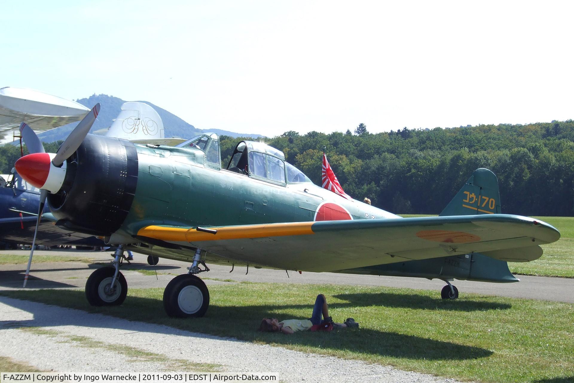 F-AZZM, 2000 North American AT-6B Texan C/N SA-32, North American AT-6B Texan converted to a 