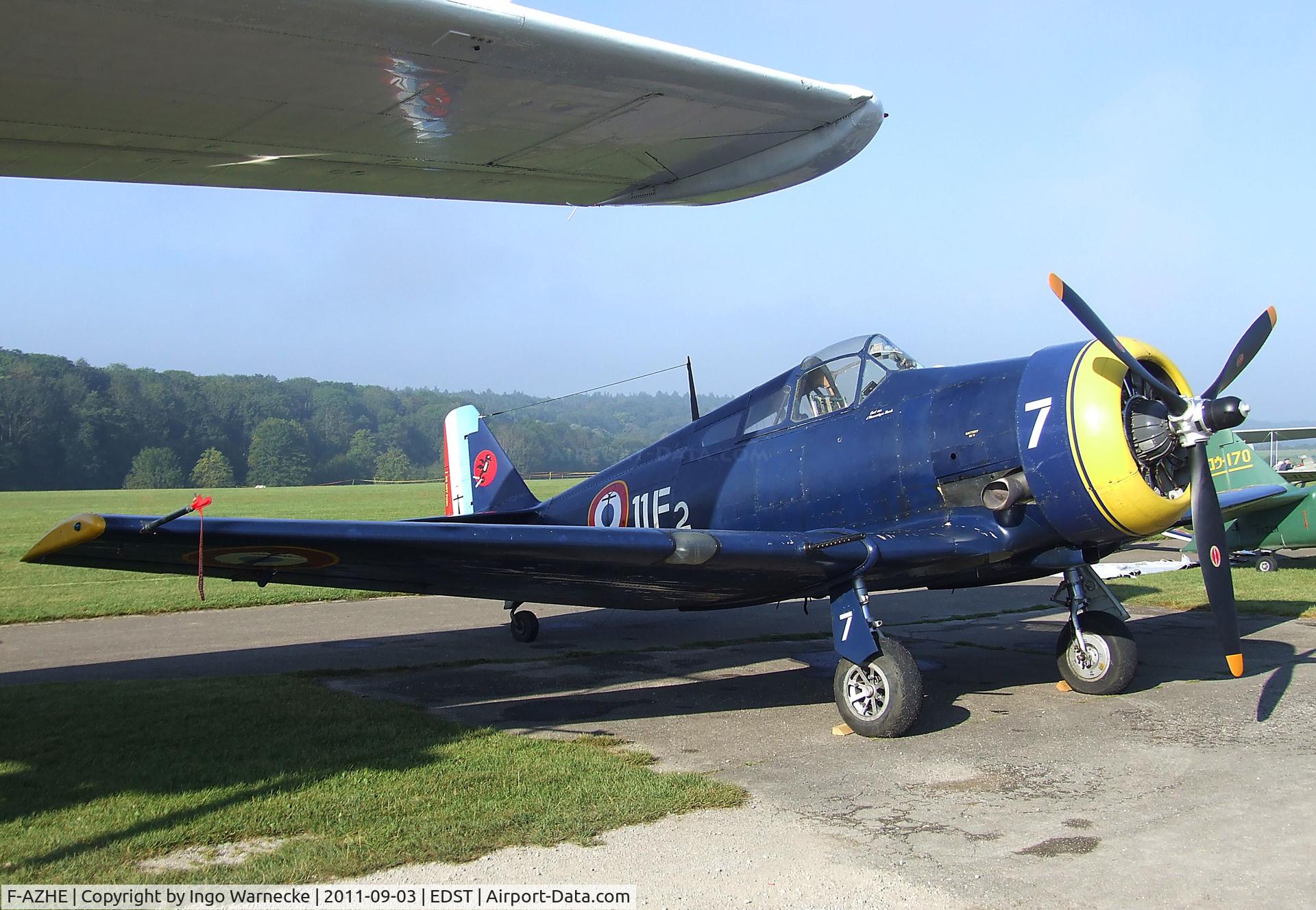 F-AZHE, North American NA-68 C/N SA-31, North American NA-68 at the 2011 Hahnweide Fly-in, Kirchheim unter Teck airfield