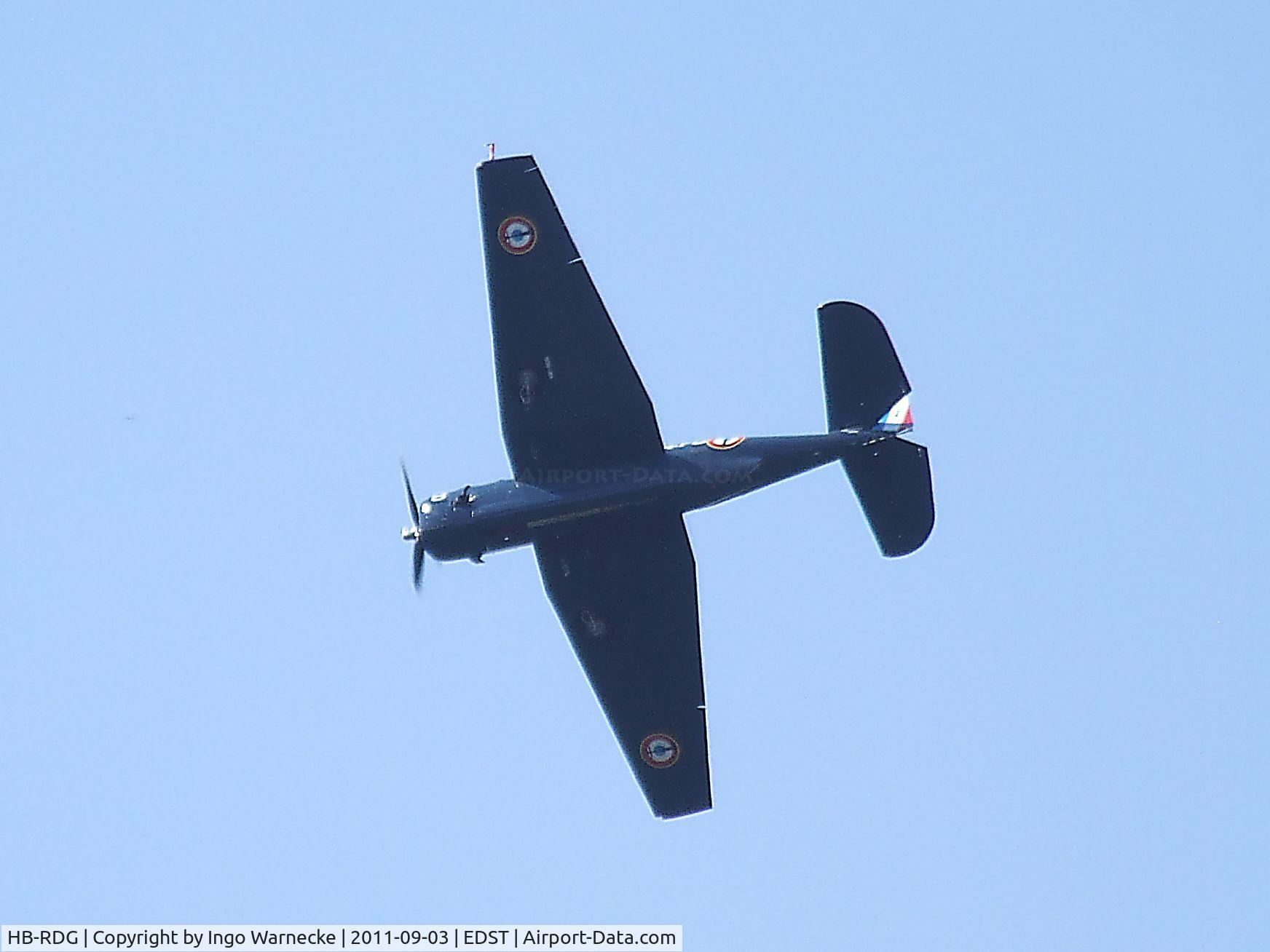 HB-RDG, 1945 Grumman TBM-3R Avenger C/N 3381, Grumman (General Motors) TBM-3R Avenger at the 2011 Hahnweide Fly-in, Kirchheim unter Teck airfield