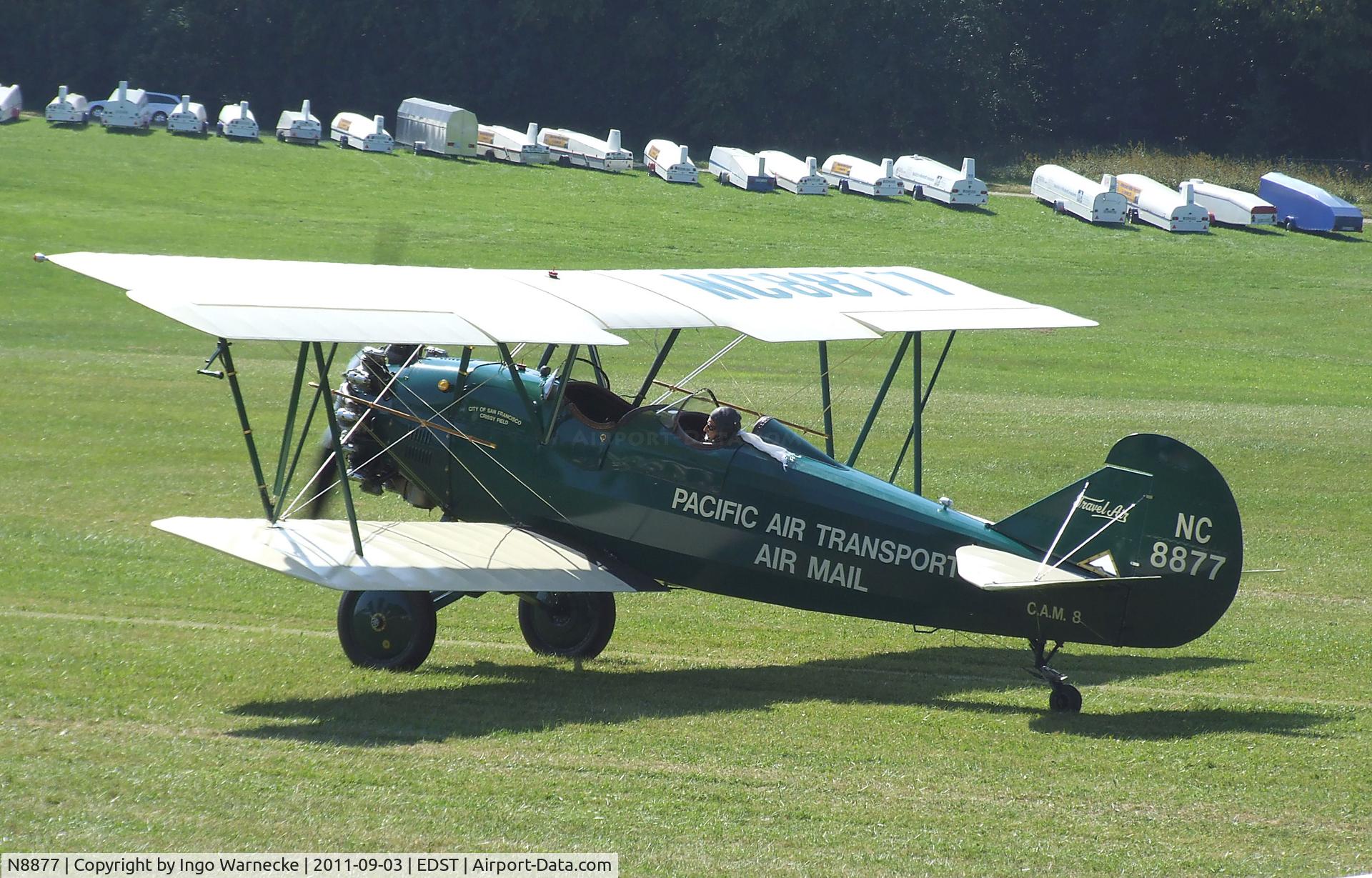 N8877, 1929 Curtiss-Wright Travel Air 4000 C/N 913, Curtiss-Wright Travel Air 4000 at the 2011 Hahnweide Fly-in, Kirchheim unter Teck airfield