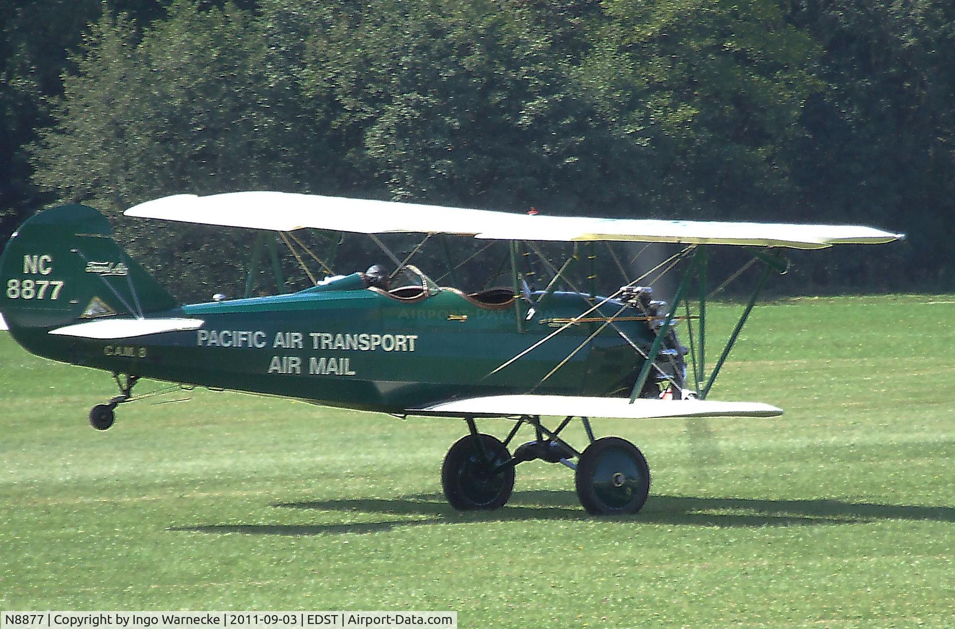 N8877, 1929 Curtiss-Wright Travel Air 4000 C/N 913, Curtiss-Wright Travel Air 4000 at the 2011 Hahnweide Fly-in, Kirchheim unter Teck airfield