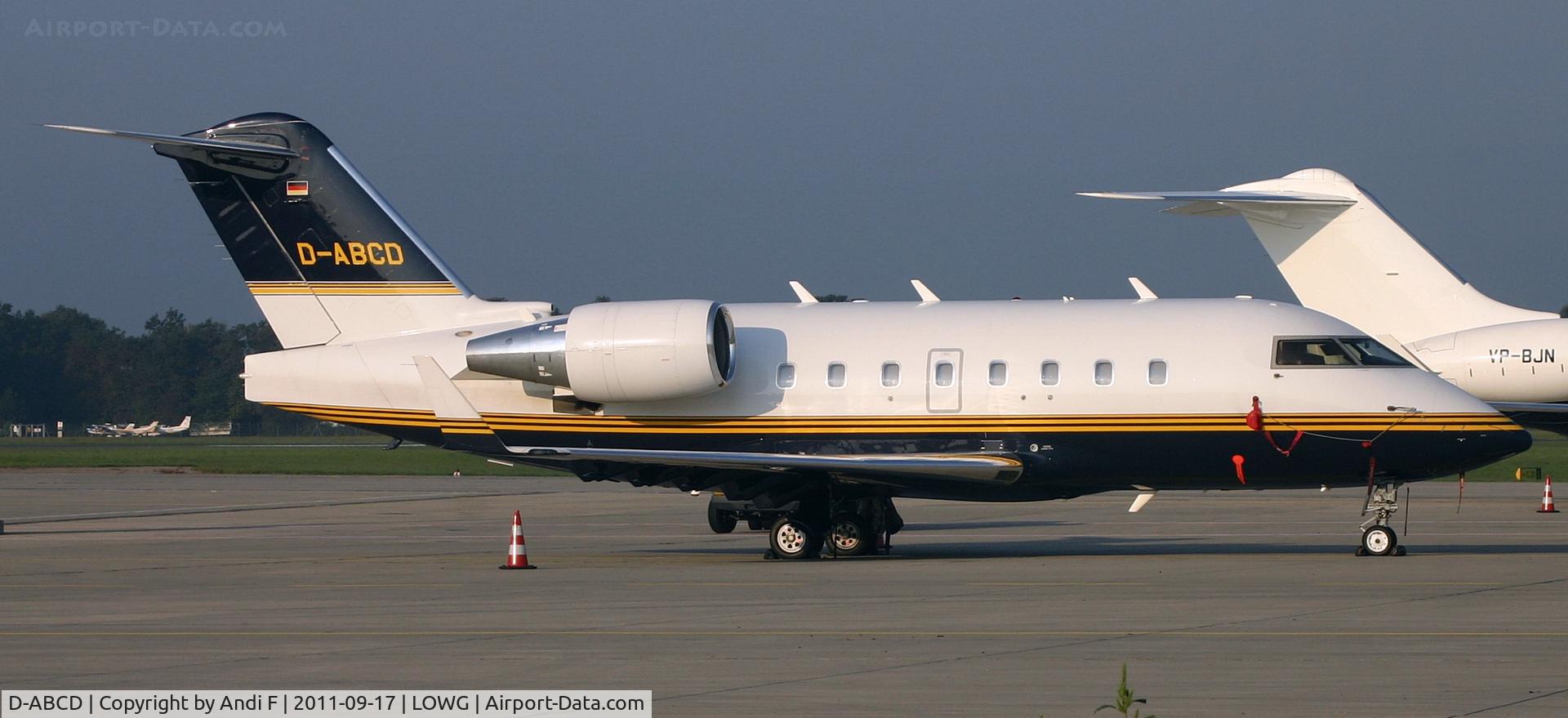 D-ABCD, 2003 Bombardier Challenger 604 (CL-600-2B16) C/N 5565, Cirrus Aviation Canadair Challenger 604