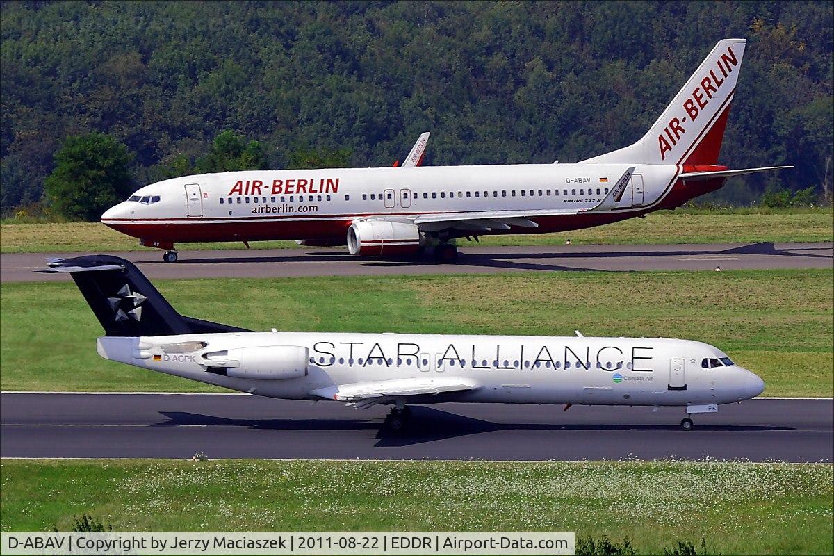 D-ABAV, 1999 Boeing 737-86J C/N 30498, Boeing 737-86J