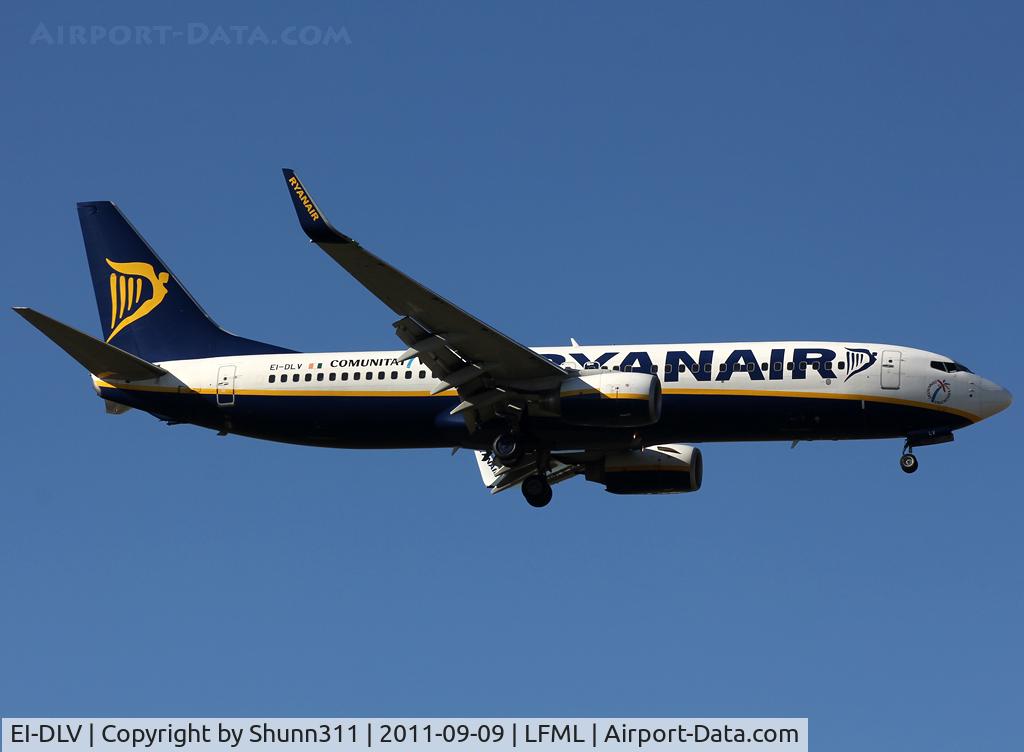 EI-DLV, 2006 Boeing 737-8AS C/N 33598, Landing rwy 31R