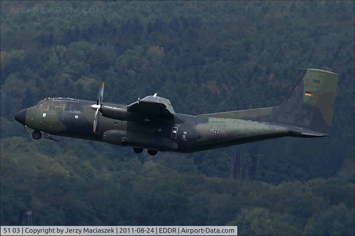 51 03, Transall C-160D C/N D140, Transall C-160D