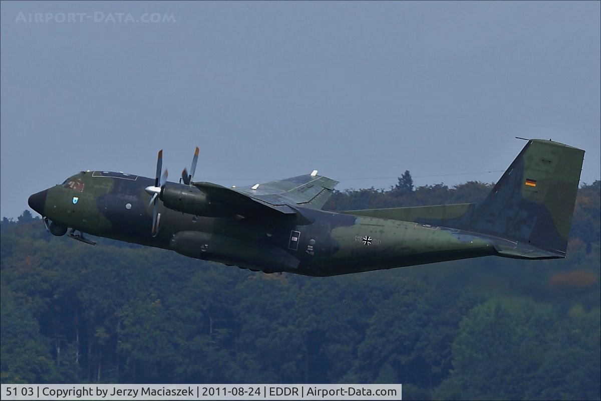 51 03, Transall C-160D C/N D140, Transall C-160D