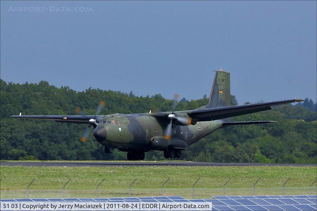51 03, Transall C-160D C/N D140, Transall C-160D