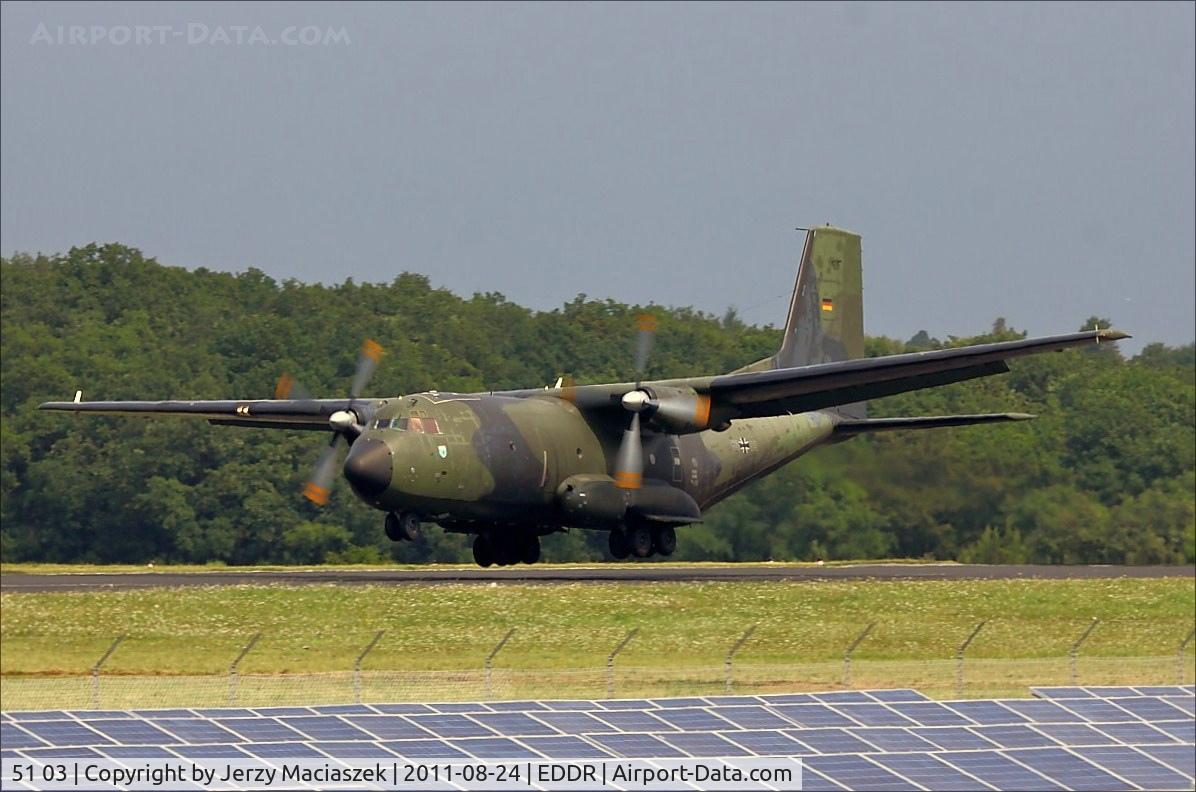 51 03, Transall C-160D C/N D140, Transall C-160D