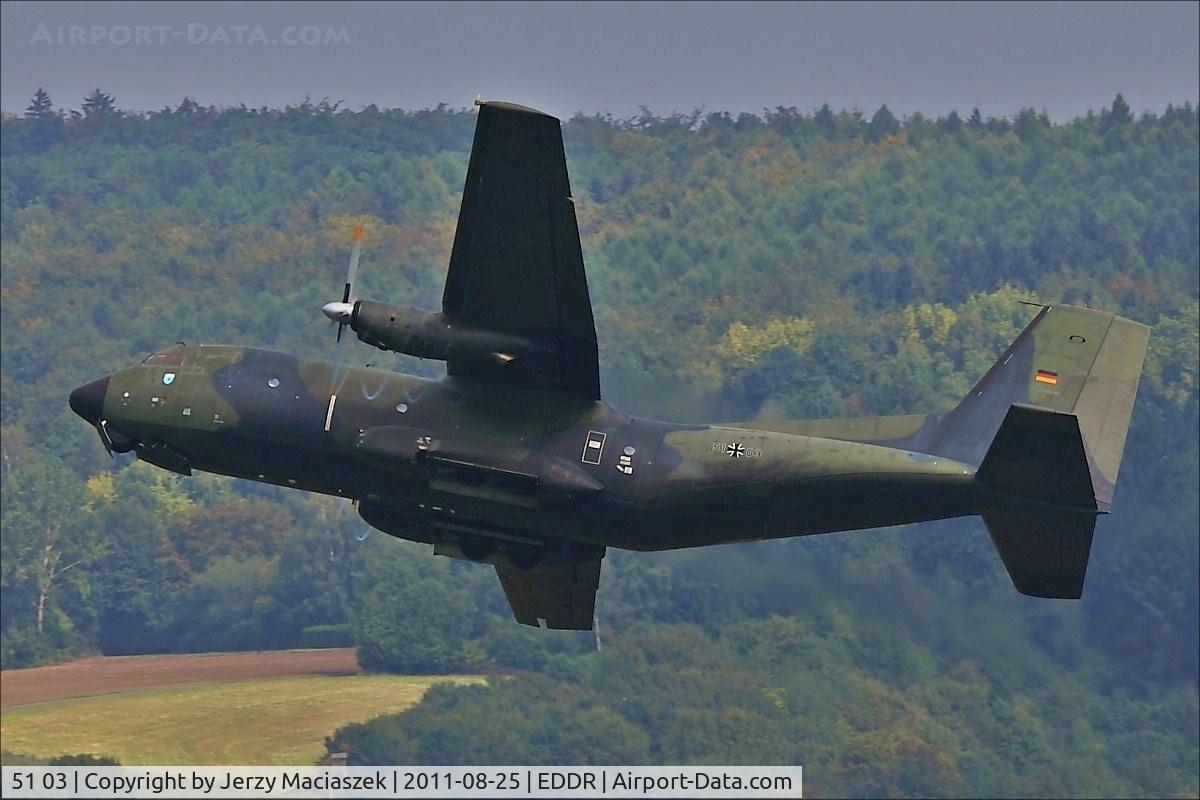 51 03, Transall C-160D C/N D140, Transall C-160D