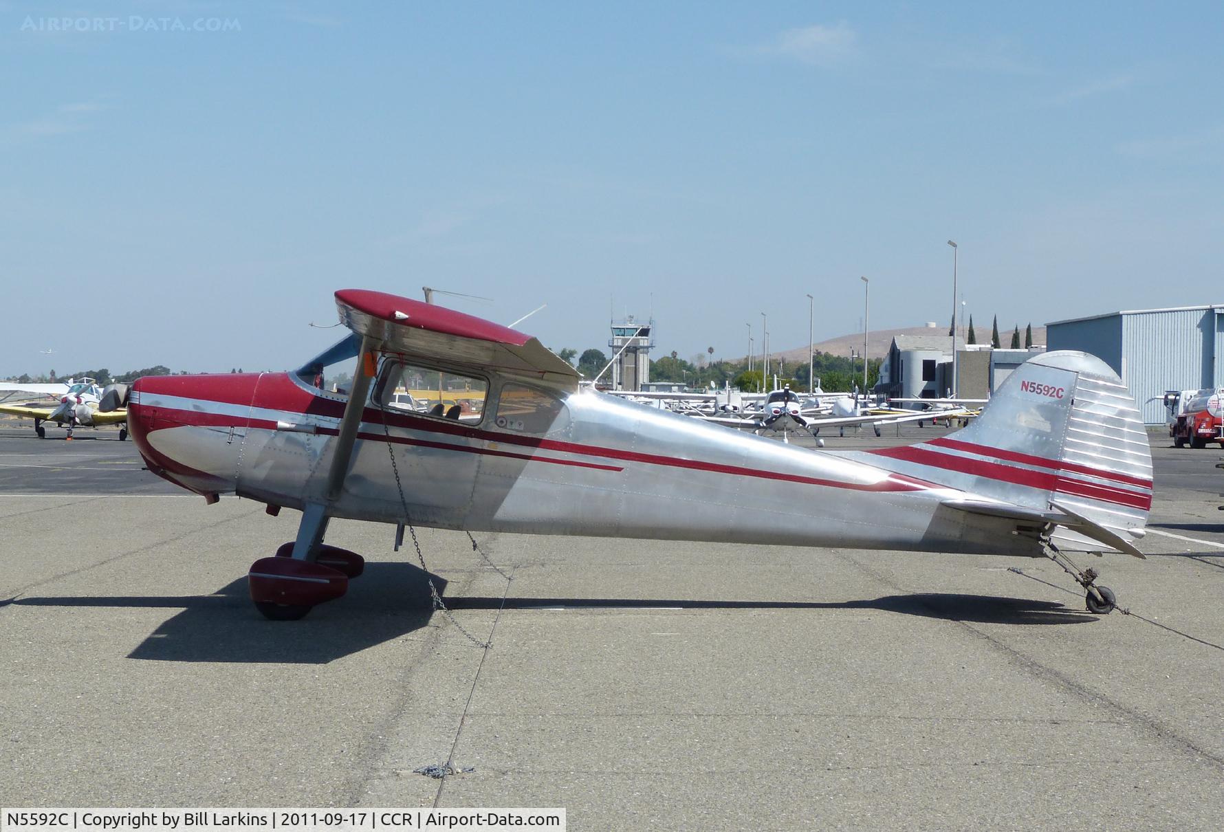 N5592C, 1950 Cessna 170A C/N 19821, Visitor