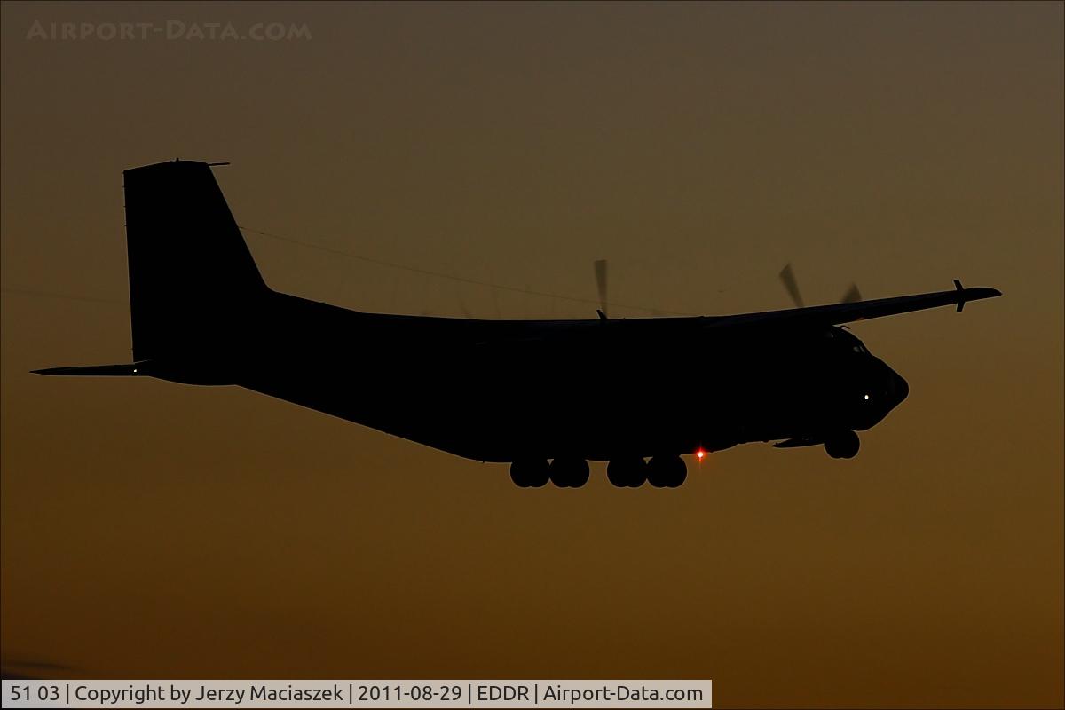 51 03, Transall C-160D C/N D140, Transall C-160D,