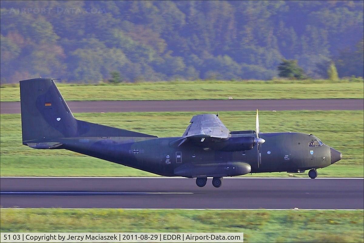 51 03, Transall C-160D C/N D140, Transall C-160D,
