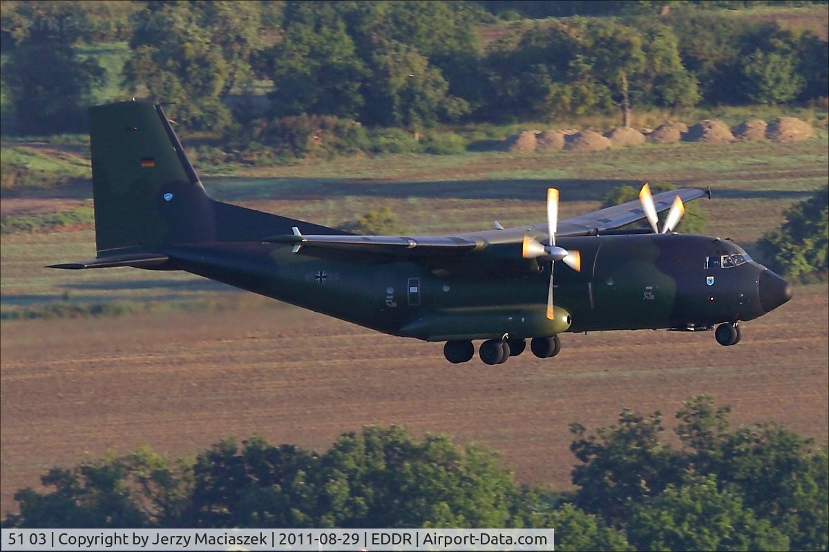 51 03, Transall C-160D C/N D140, Transall C-160D