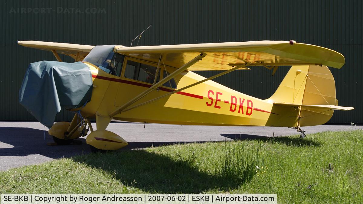 SE-BKB, 1941 Aeronca 65-CA Super Chief C/N CA 14141, At the hangars at Barkarby
