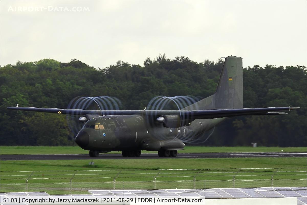 51 03, Transall C-160D C/N D140, Transall C-160D,