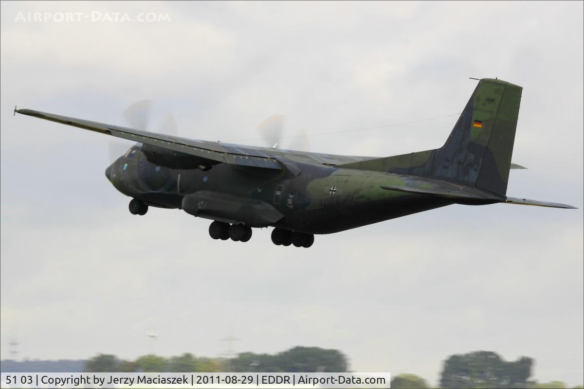 51 03, Transall C-160D C/N D140, Transall C-160D