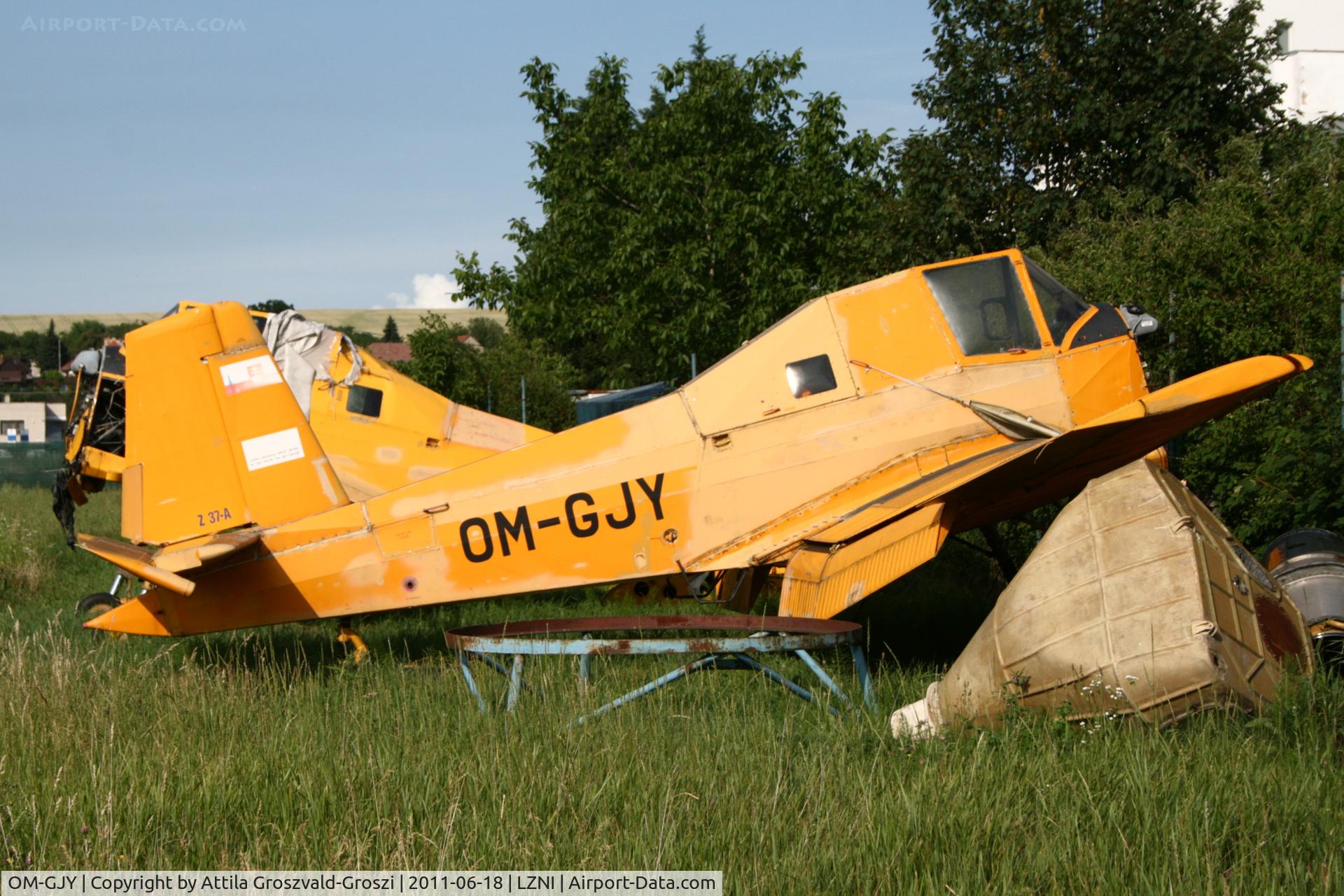 OM-GJY, Let Z-37A Cmelak C/N 22-20, Nitra Janikovce Airport - Slovakia (Slovak Republik) SK