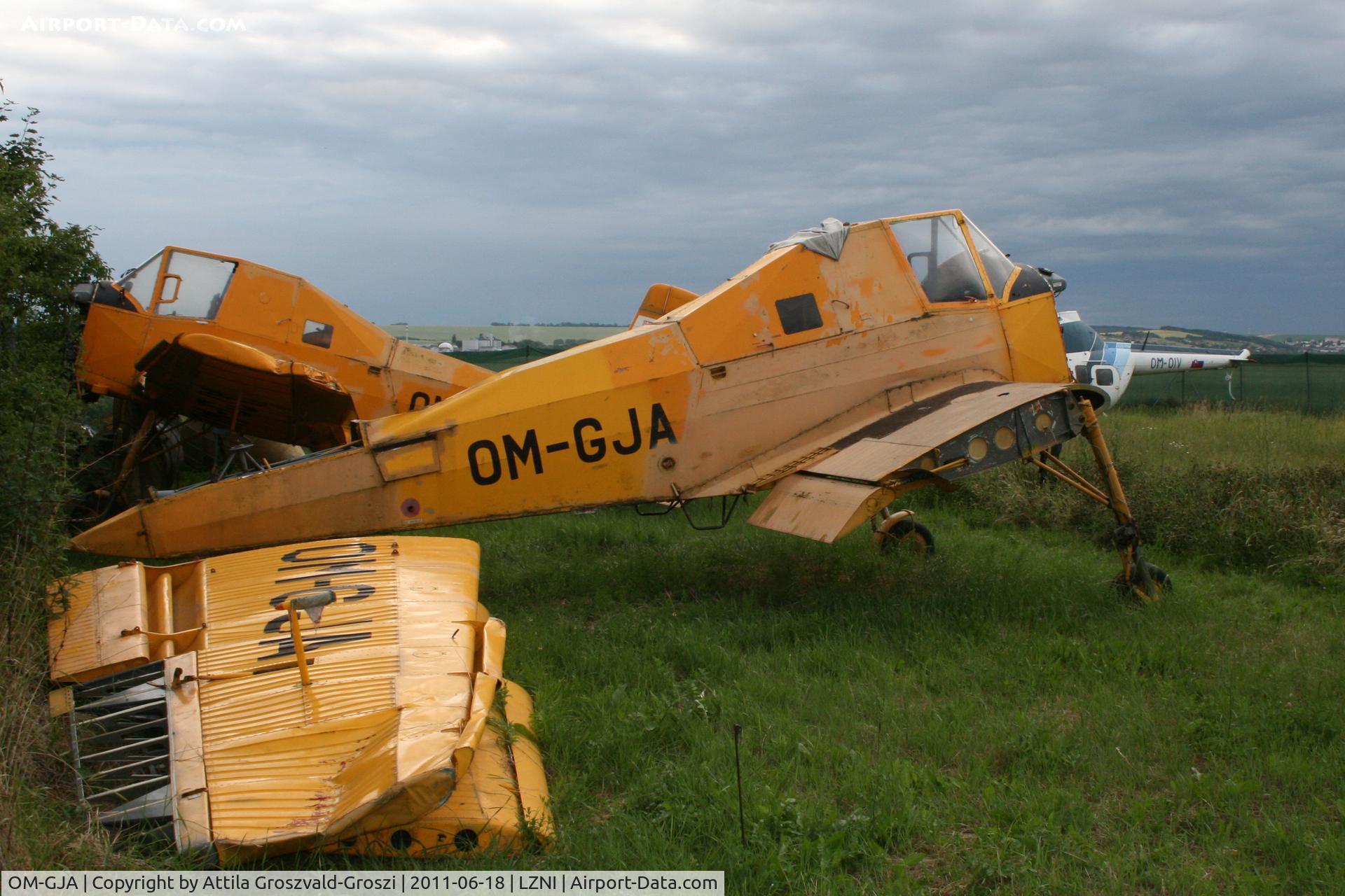 OM-GJA, Let Z-37A Cmelak C/N 22-16, Nitra Janikovce Airport - Slovakia (Slovak Republik) SK