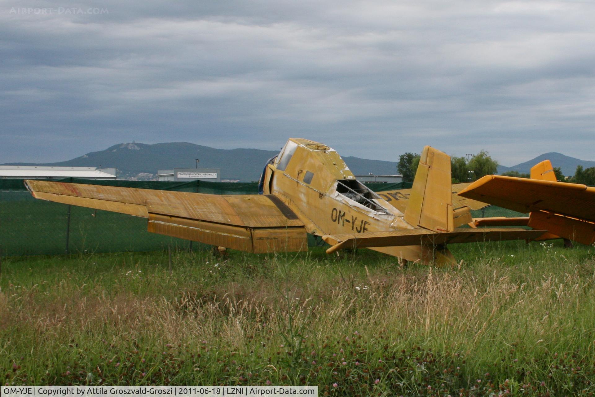 OM-YJE, 1968 Let Z-37A Cmelak C/N 05-01, Nitra Janikovce Airport - Slovakia (Slovak Republik) SK