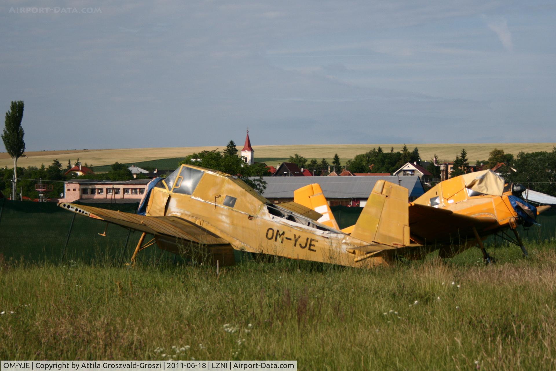 OM-YJE, 1968 Let Z-37A Cmelak C/N 05-01, Nitra Janikovce Airport - Slovakia (Slovak Republik) SK