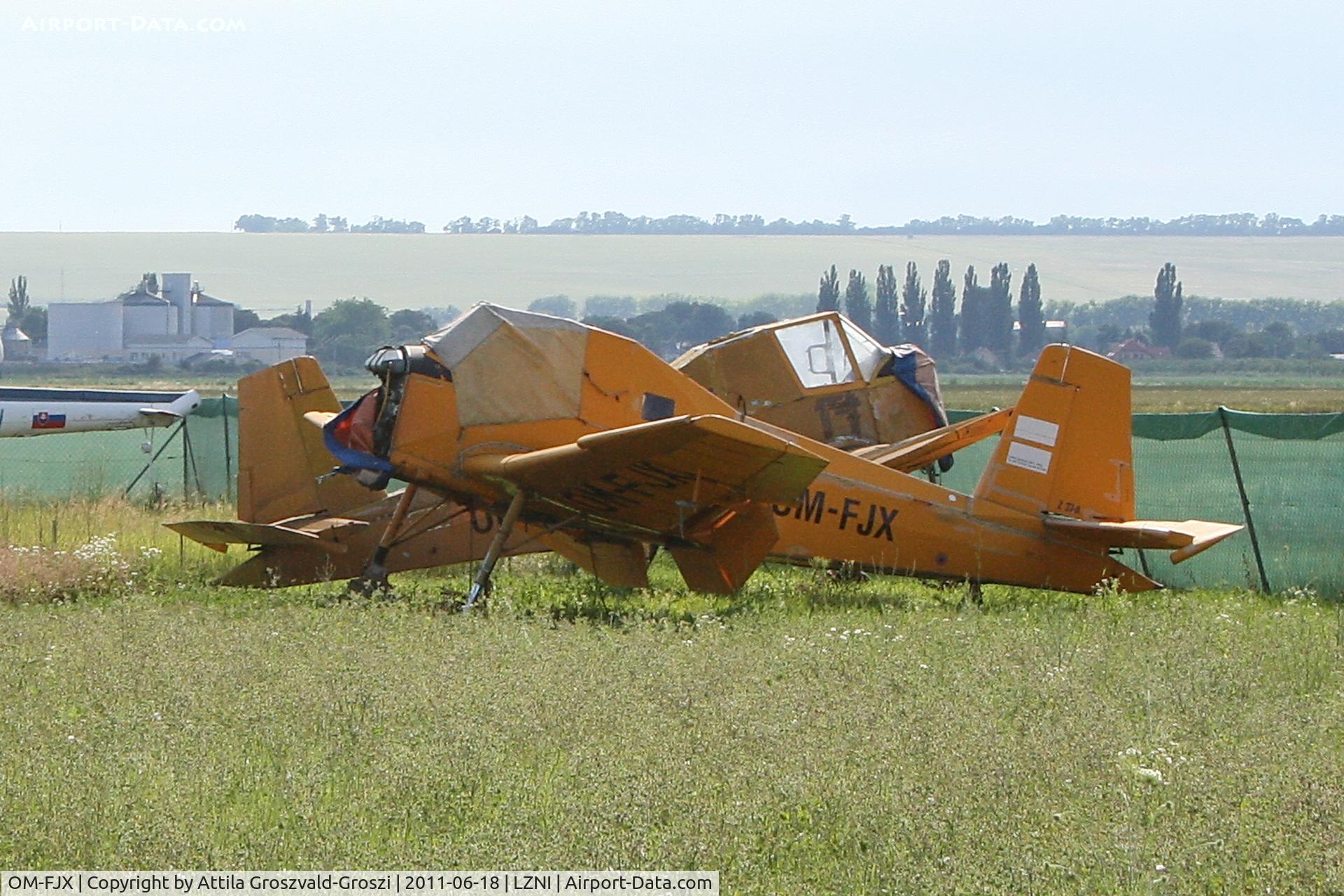 OM-FJX, Let Z-37A Cmelak C/N 21-18, Nitra Janikovce Airport - Slovakia (Slovak Republik) SK