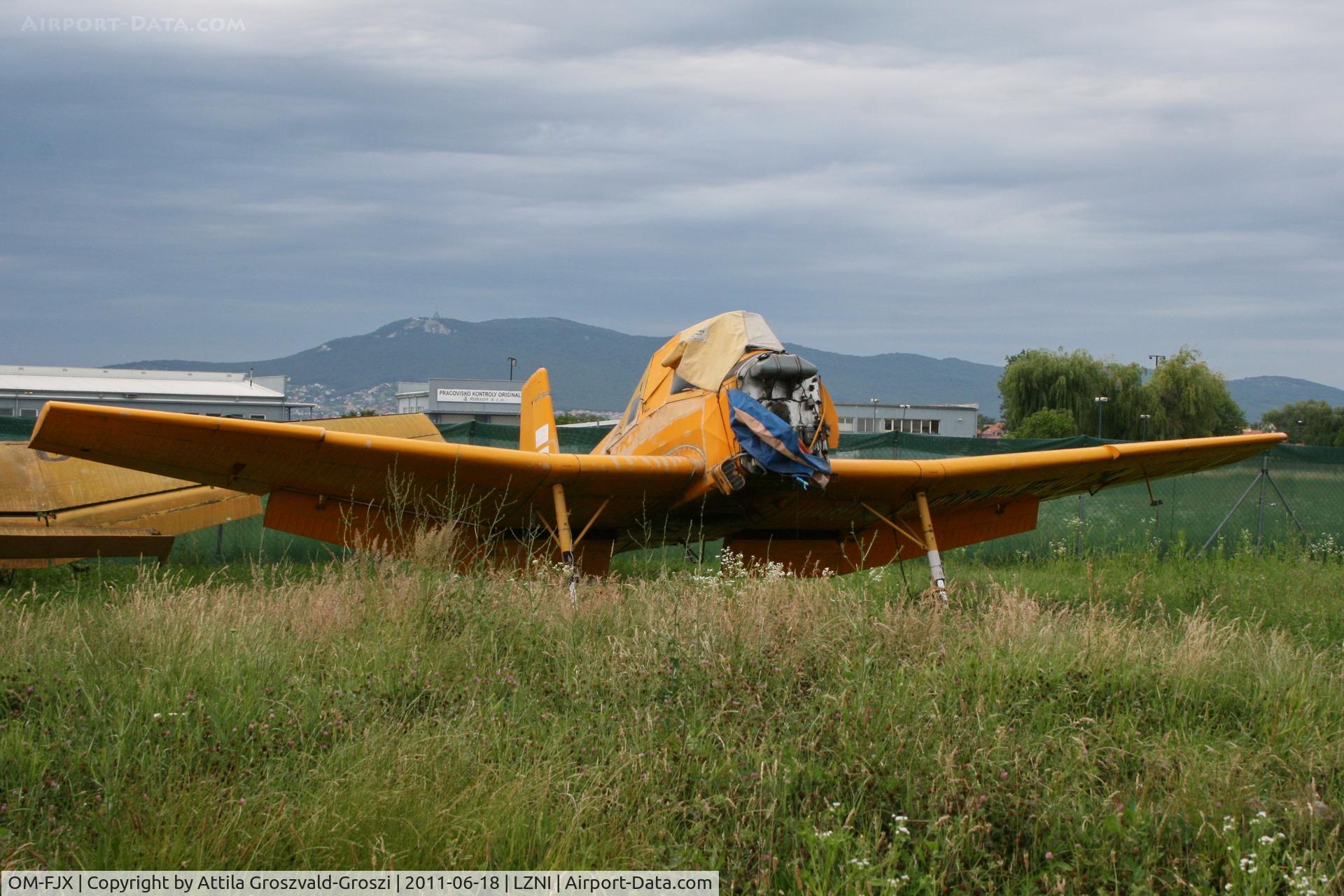 OM-FJX, Let Z-37A Cmelak C/N 21-18, Nitra Janikovce Airport - Slovakia (Slovak Republik) SK