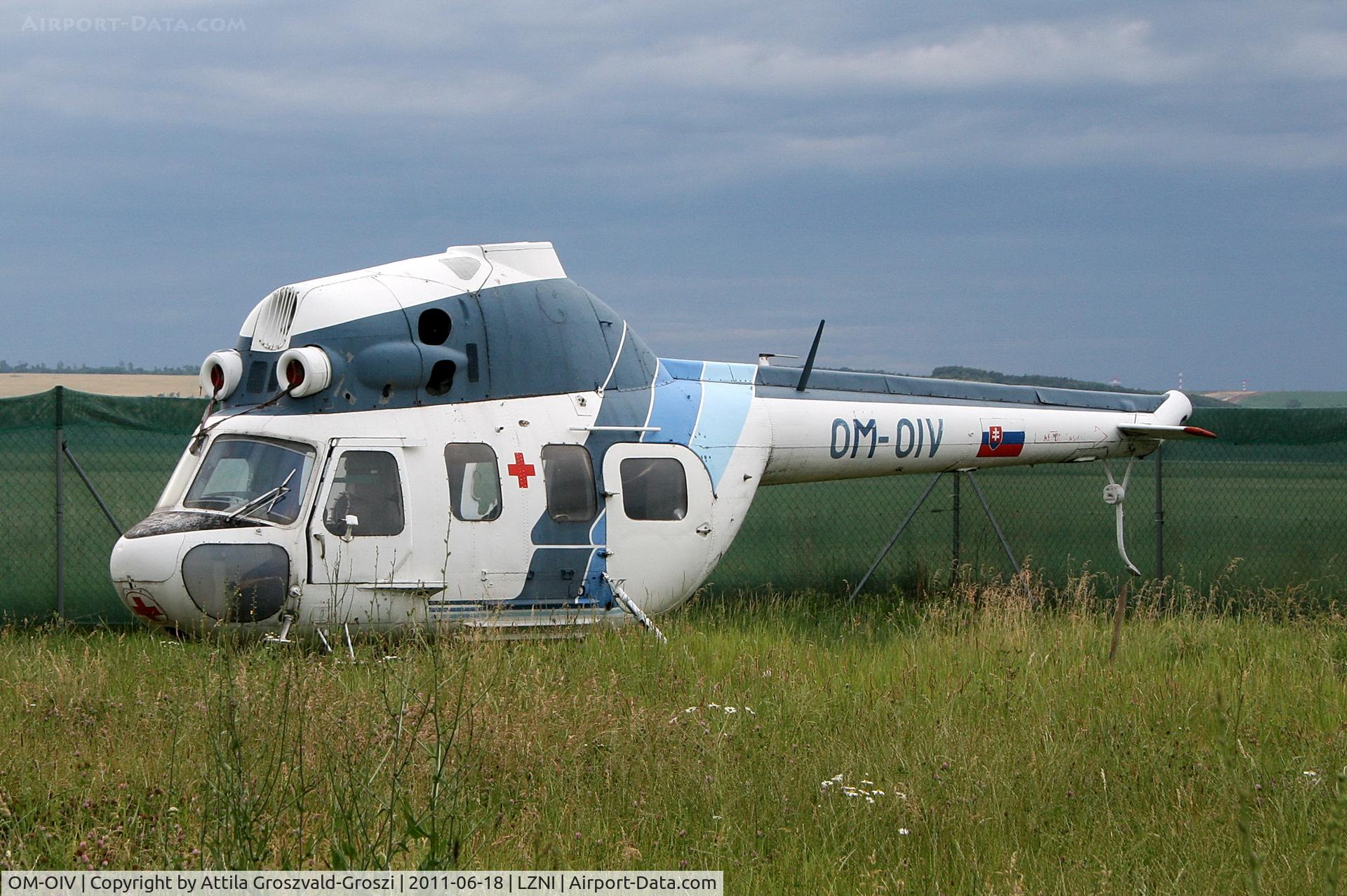 OM-OIV, 1981 Mil (PZL-Swidnik) Mi-2 C/N 528603034, Nitra Janikovce Airport - Slovakia (Slovak Republik) SK