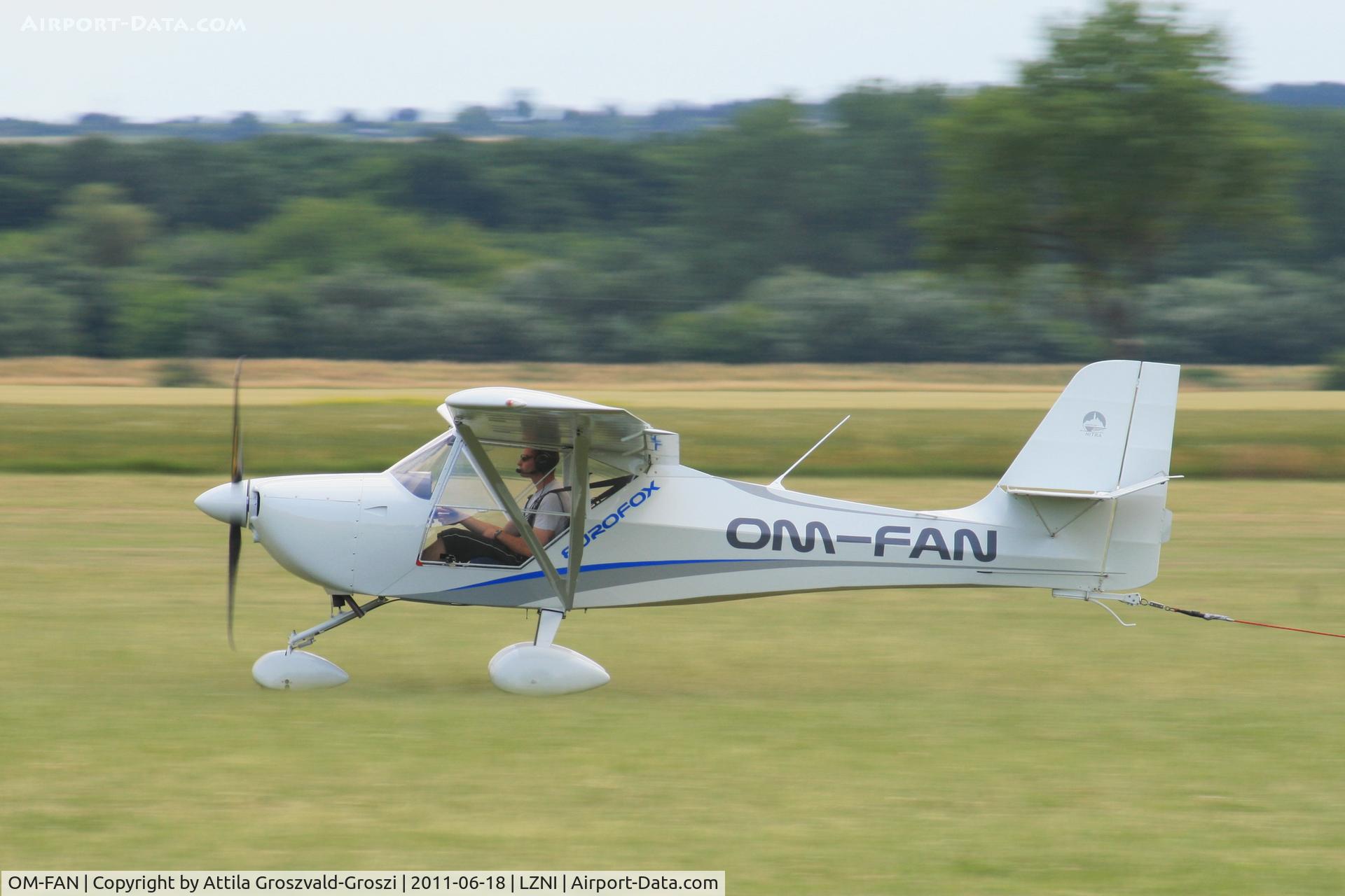 OM-FAN, 2010 Aeropro EuroFox C/N 33111, Nitra Janikovce Airport - Slovakia (Slovak Republik) SK