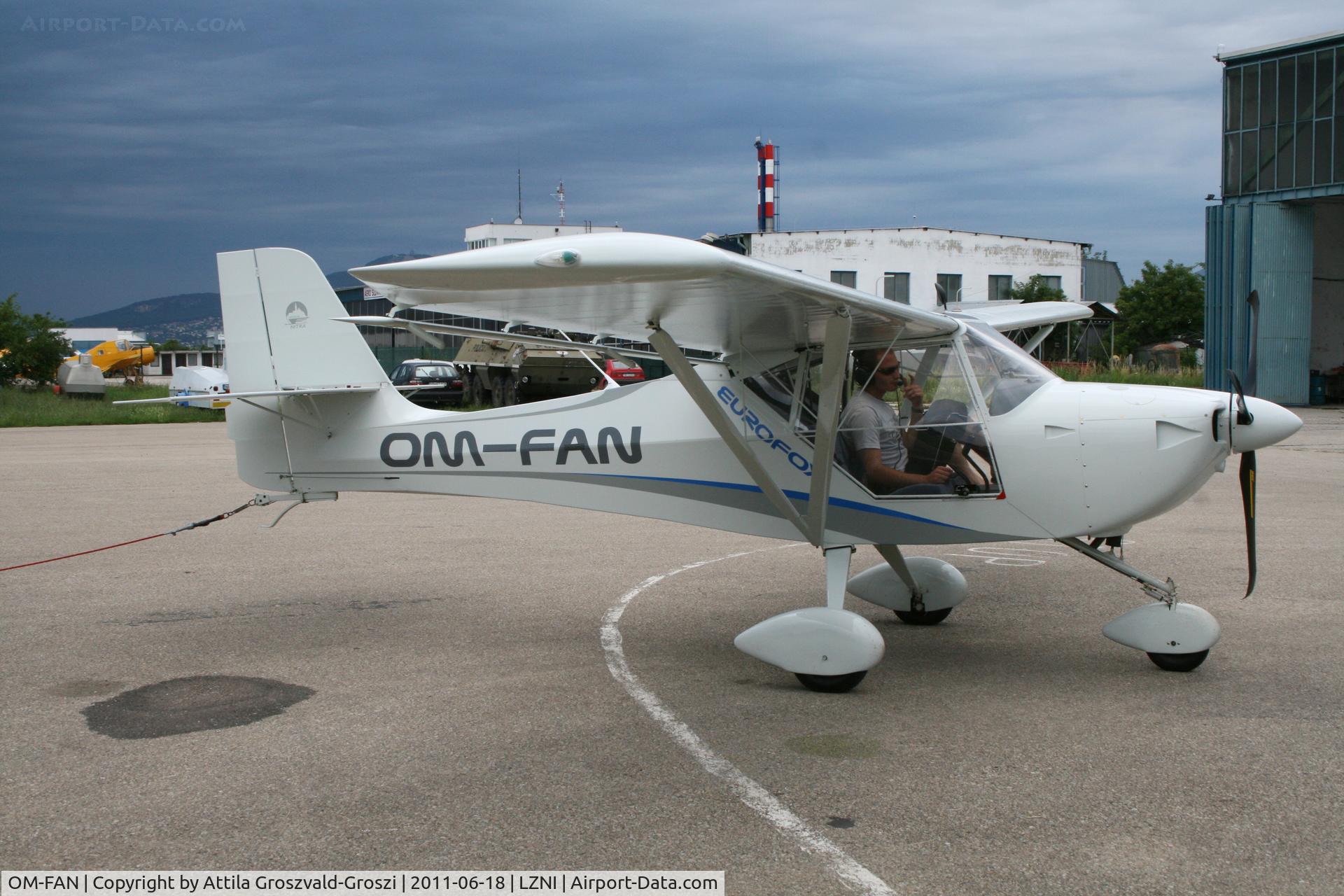 OM-FAN, 2010 Aeropro EuroFox C/N 33111, Nitra Janikovce Airport - Slovakia (Slovak Republik) SK