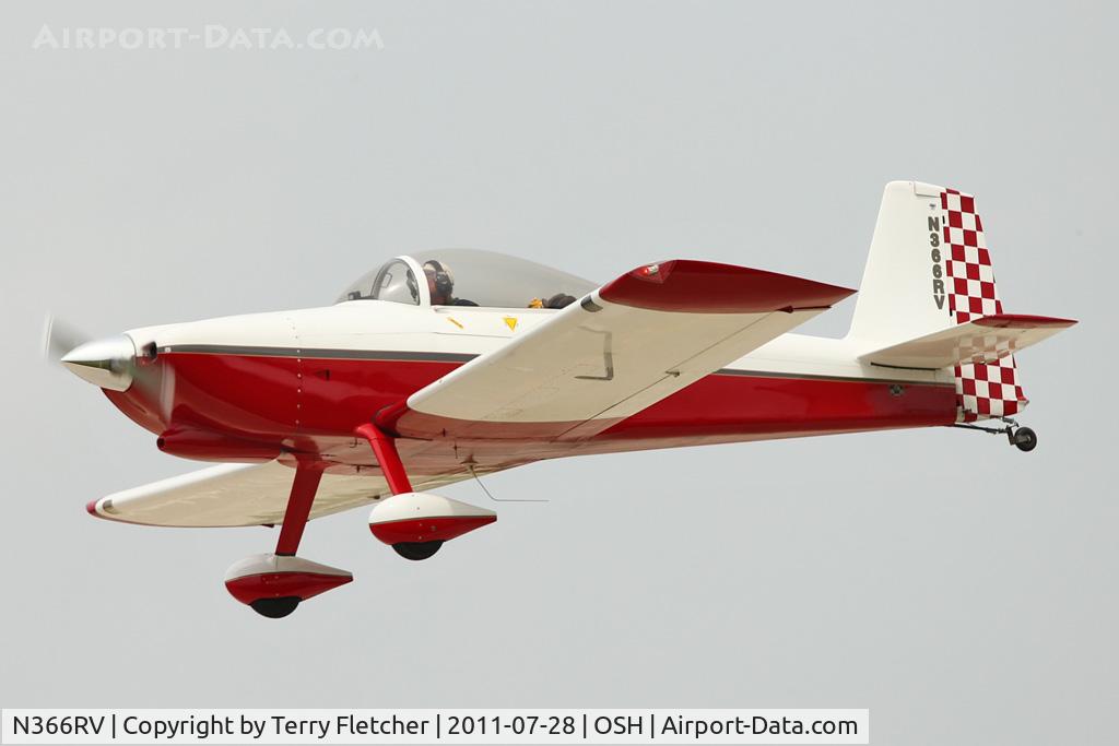 N366RV, 2006 Vans RV-8 C/N 80366, At 2011 Oshkosh