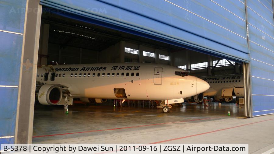 B-5378, 2008 Boeing 737-8AL C/N 35085, B-5378