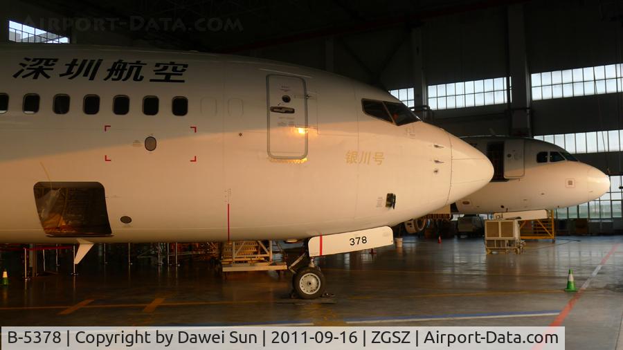 B-5378, 2008 Boeing 737-8AL C/N 35085, 747-800