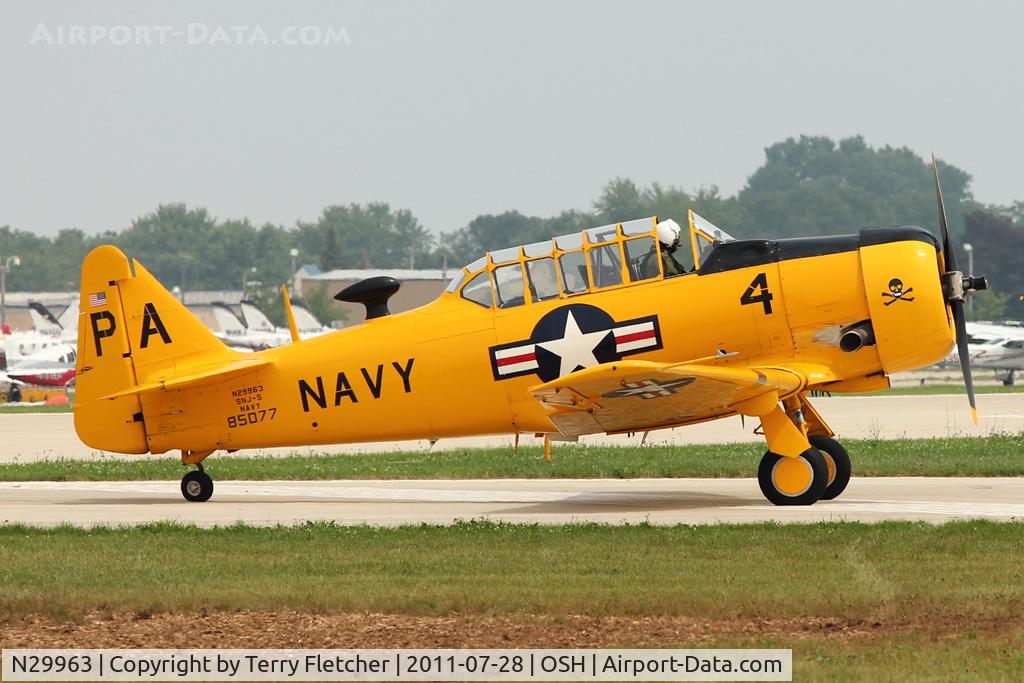 N29963, 1942 North American AT-6D Texan C/N 49-2977, At 2011 Oshkosh