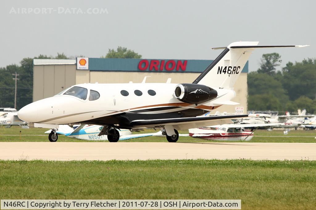 N46RC, 2010 Cessna 510 Citation Mustang Citation Mustang C/N 510-0327, At 2011 Oshkosh