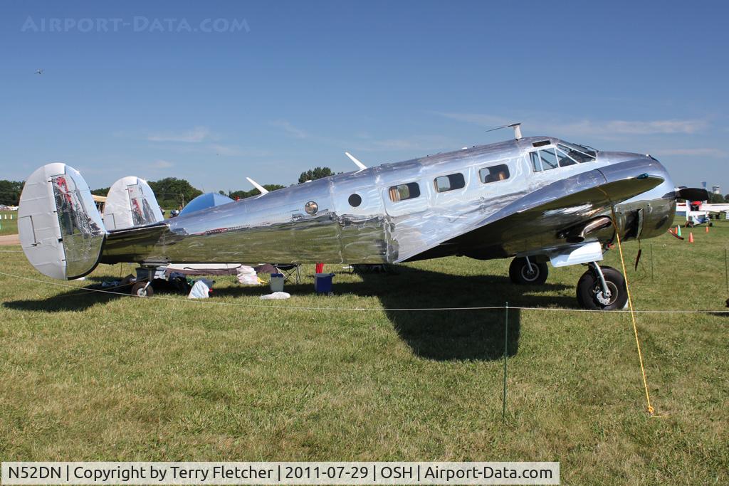 N52DN, 1952 Beech D18S C/N A-846, At 2011 Oshkosh