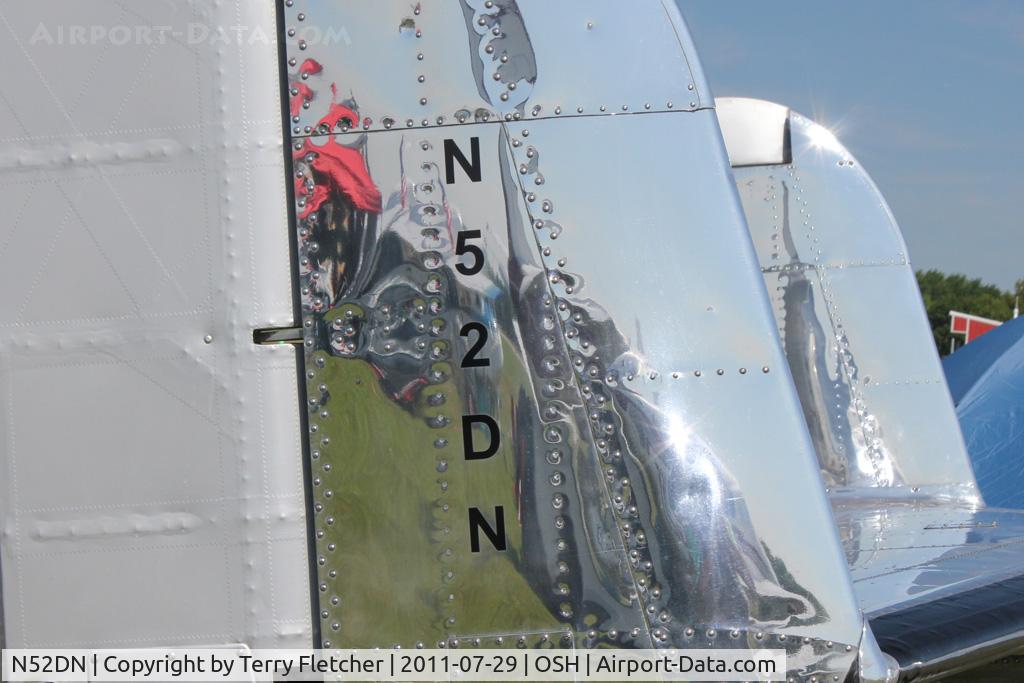 N52DN, 1952 Beech D18S C/N A-846, At 2011 Oshkosh