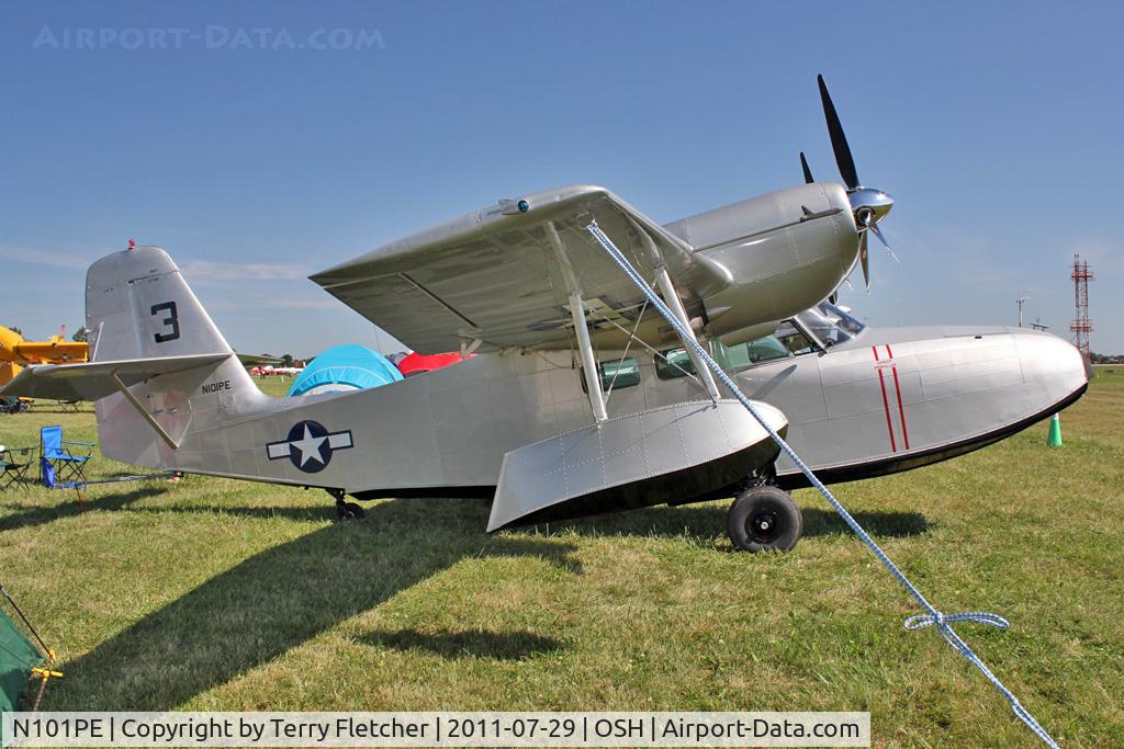 N101PE, 1944 Grumman G-44 Widgeon C/N 1386, At 2011 Oshkosh