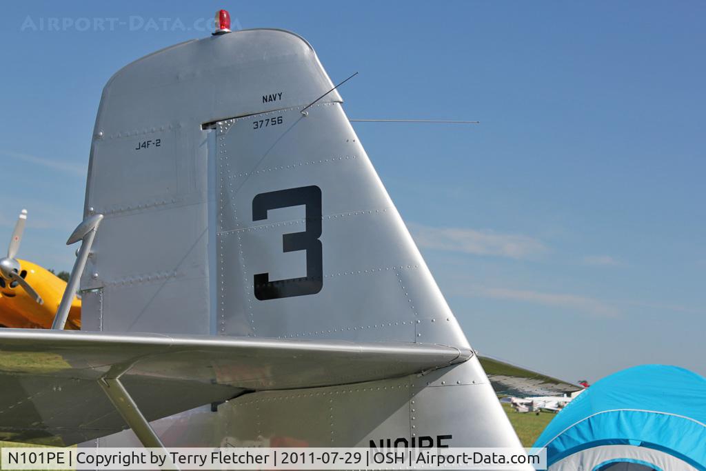 N101PE, 1944 Grumman G-44 Widgeon C/N 1386, At 2011 Oshkosh