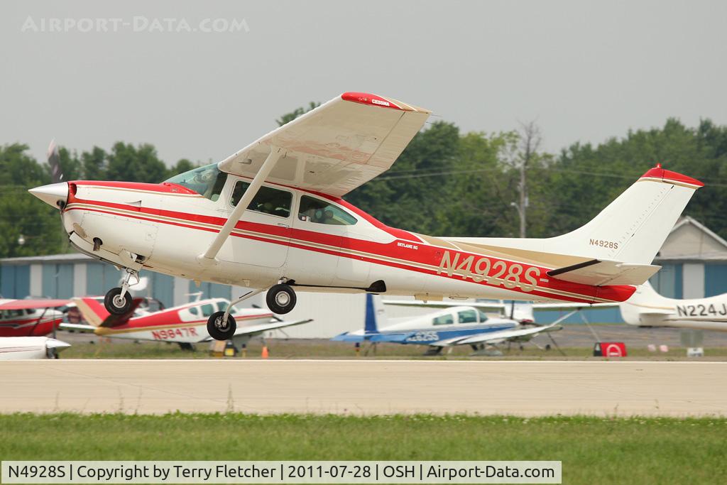N4928S, 1980 Cessna TR182 Turbo Skylane RG C/N R18201467, At 2011 Oshkosh