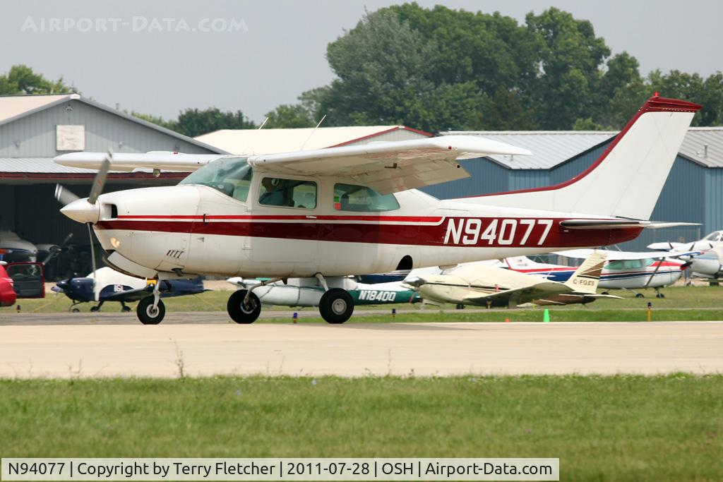N94077, 1974 Cessna 210L Centurion C/N 21060497, At 2011 Oshkosh