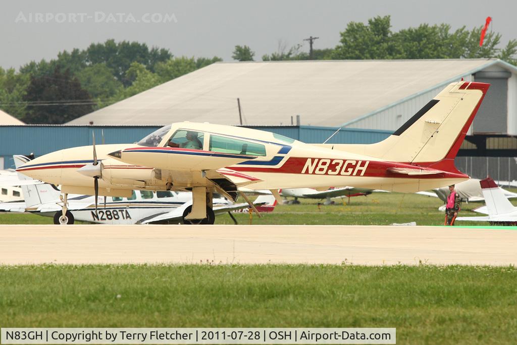 N83GH, 1978 Cessna T310R C/N 310R1285, At 2011 Oshkosh