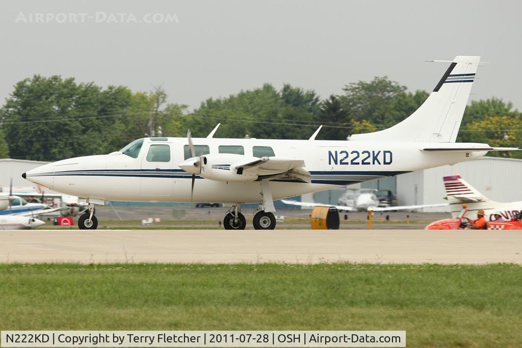 N222KD, Piper Aerostar 600 C/N 60-0557-181, At 2011 Oshkosh