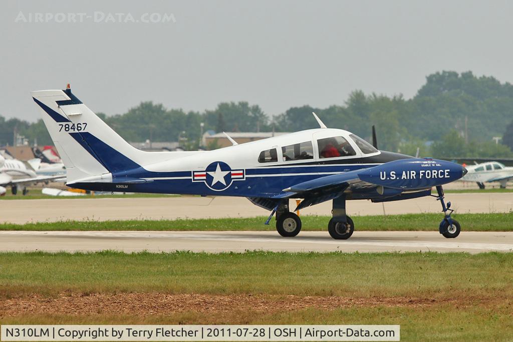 N310LM, 1960 Cessna 310D C/N 39086, At 2011 Oshkosh