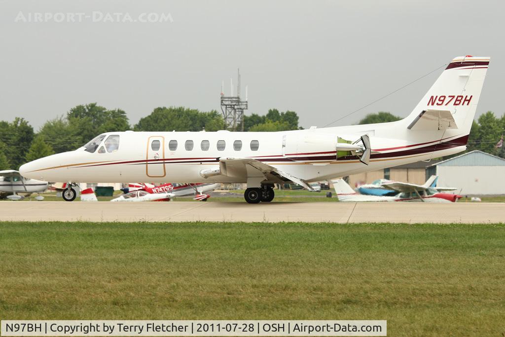 N97BH, Cessna 560 Citation V C/N 560-0290, at 2011 Oshkosh