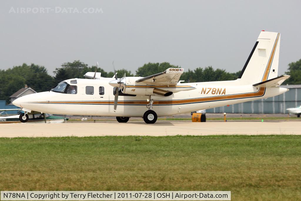 N78NA, 1977 Rockwell International 690B C/N 11401, at 2011 Oshkosh