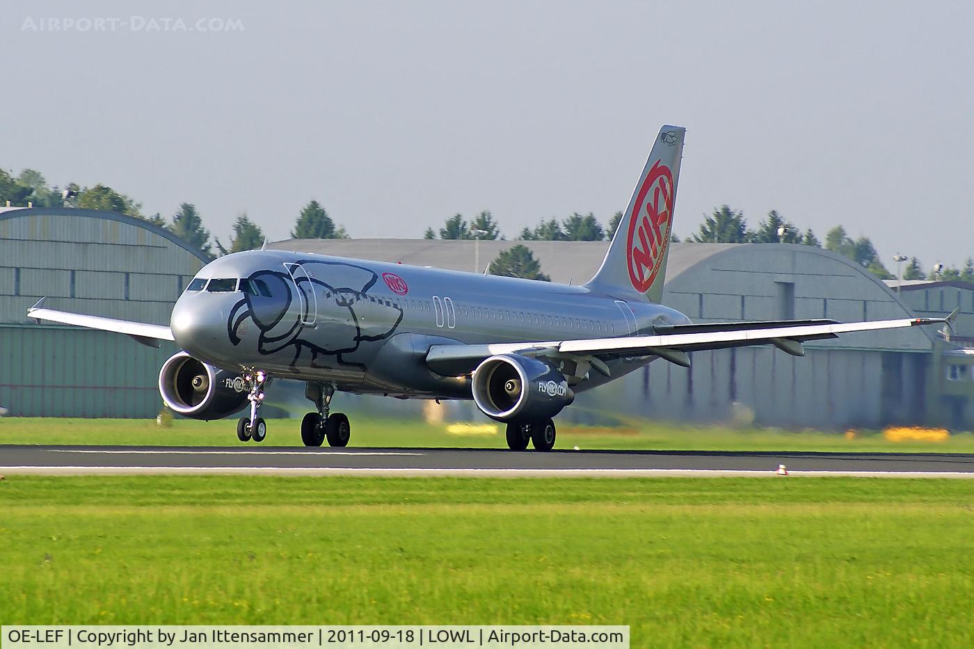 OE-LEF, 2010 Airbus A320-214 C/N 4368, OE-LEF @ LOWL