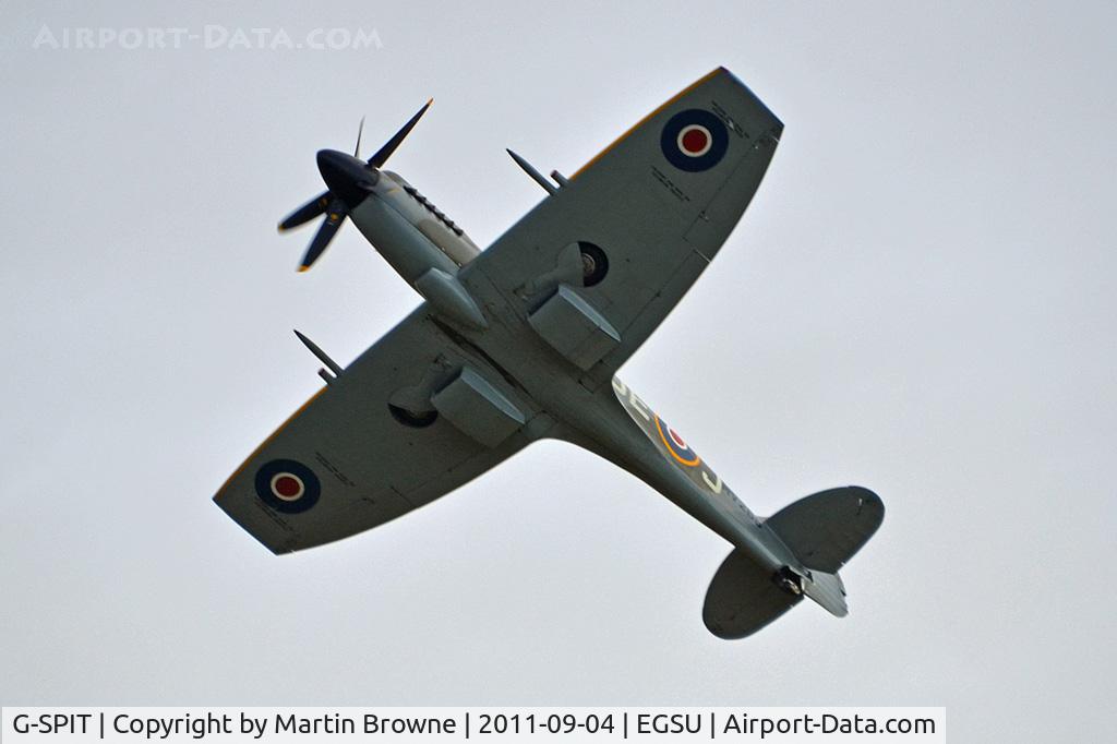 G-SPIT, 1944 Supermarine 379 Spitfire FR.XIV C/N 6S/649205, DULL AND RAINY