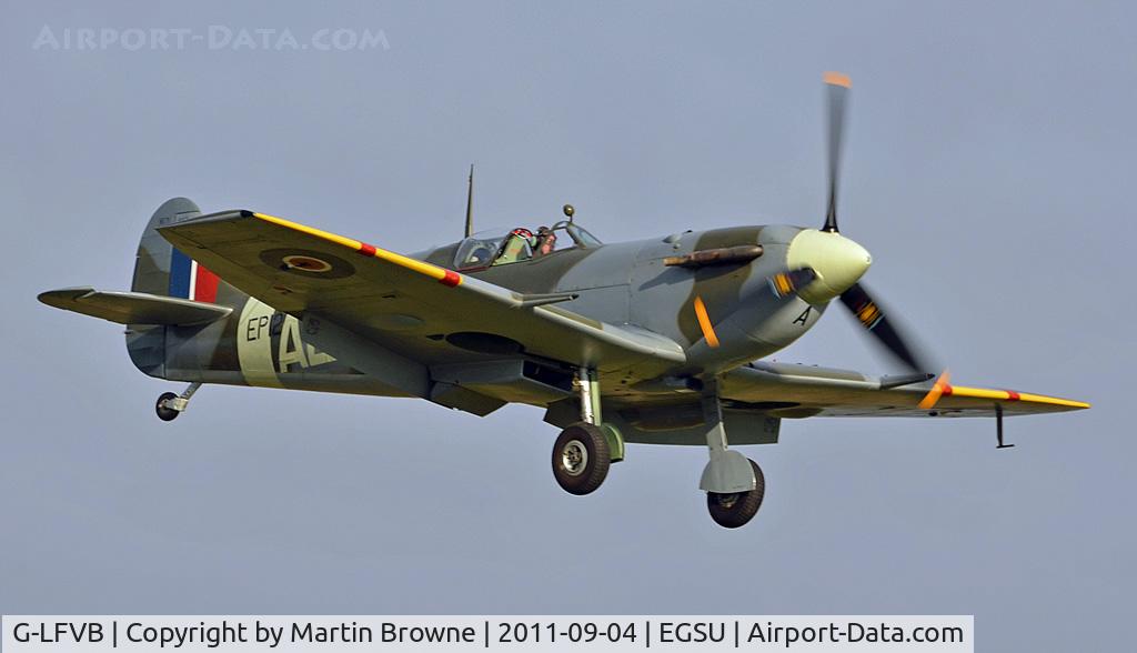 G-LFVB, 1942 Supermarine 349 Spitfire LF.Vb C/N CBAF.2403, LATE AFTERNOON SUNSHINE!