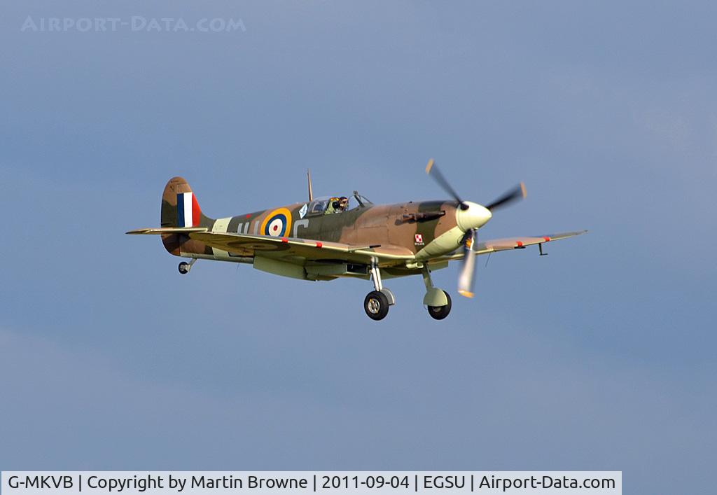 G-MKVB, 1942 Supermarine 349 Spitfire LF.Vb C/N CBAF.2461, LATE AFTERNOON SUNSHINE!