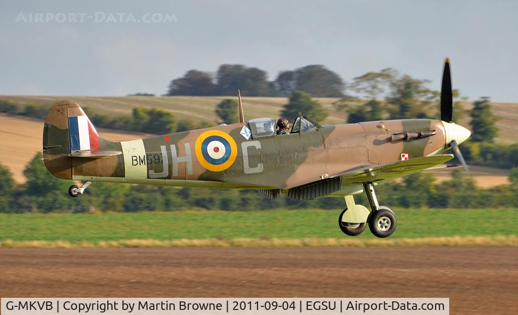 G-MKVB, 1942 Supermarine 349 Spitfire LF.Vb C/N CBAF.2461, LATE AFTERNOON SUNSHINE!